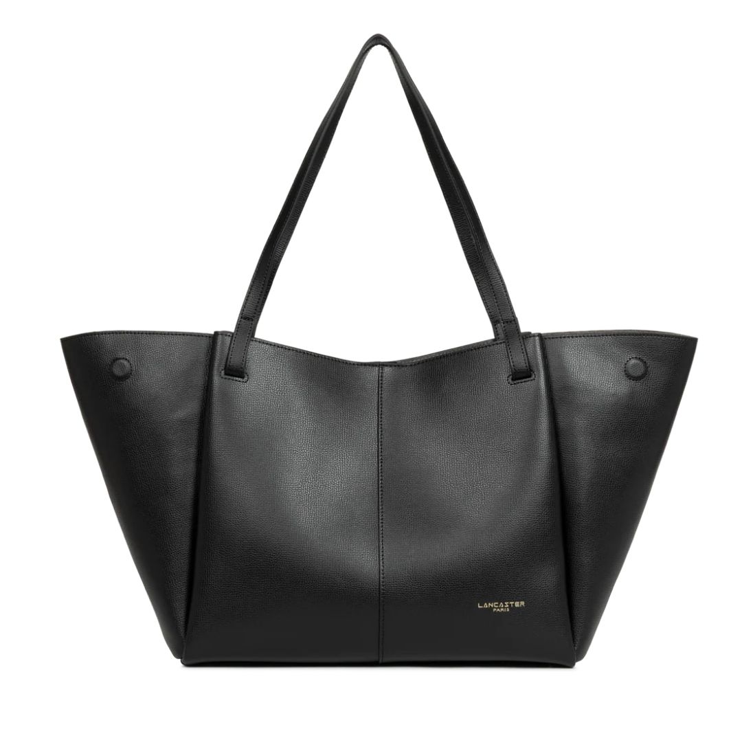 LANCASTER - Shopper grande a spalla – Sierra Haus -  Noir