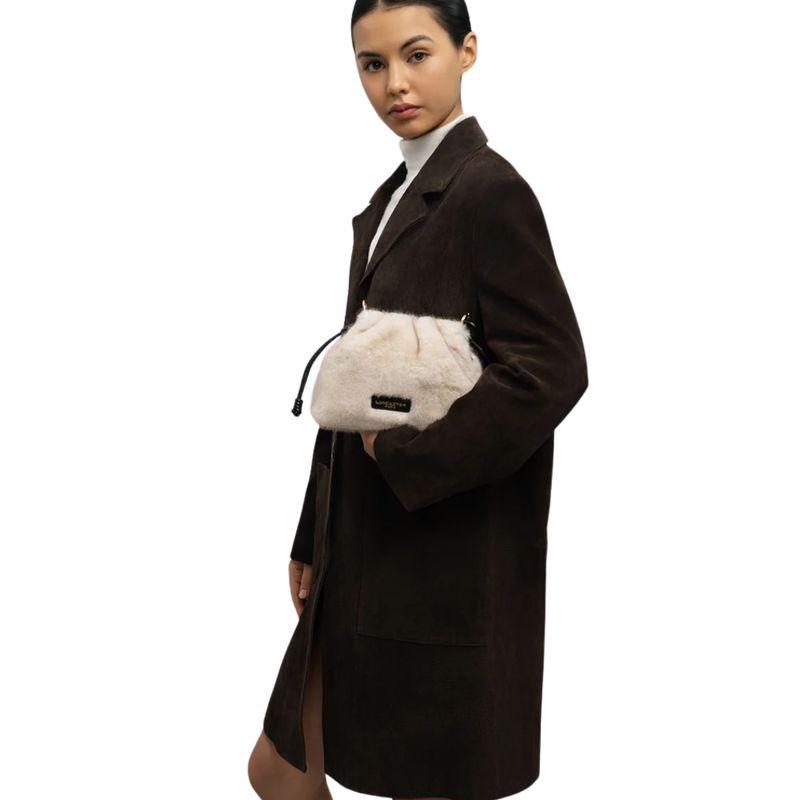 LANCASTER - Moumoute Piccola borsa piccola - Ecru Noir