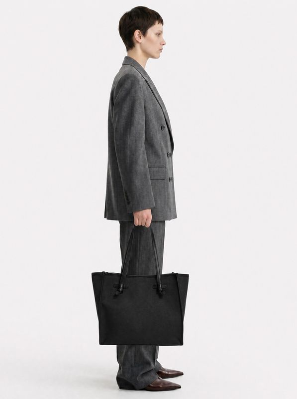 MARCELLA Original - GIANNI CHIARINI - Shopping grande - Nero-Corda