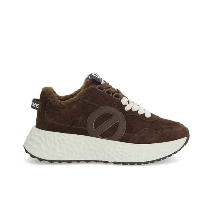 NØ NAME - CARTER JOGGER W - Marron/Marron Fonce