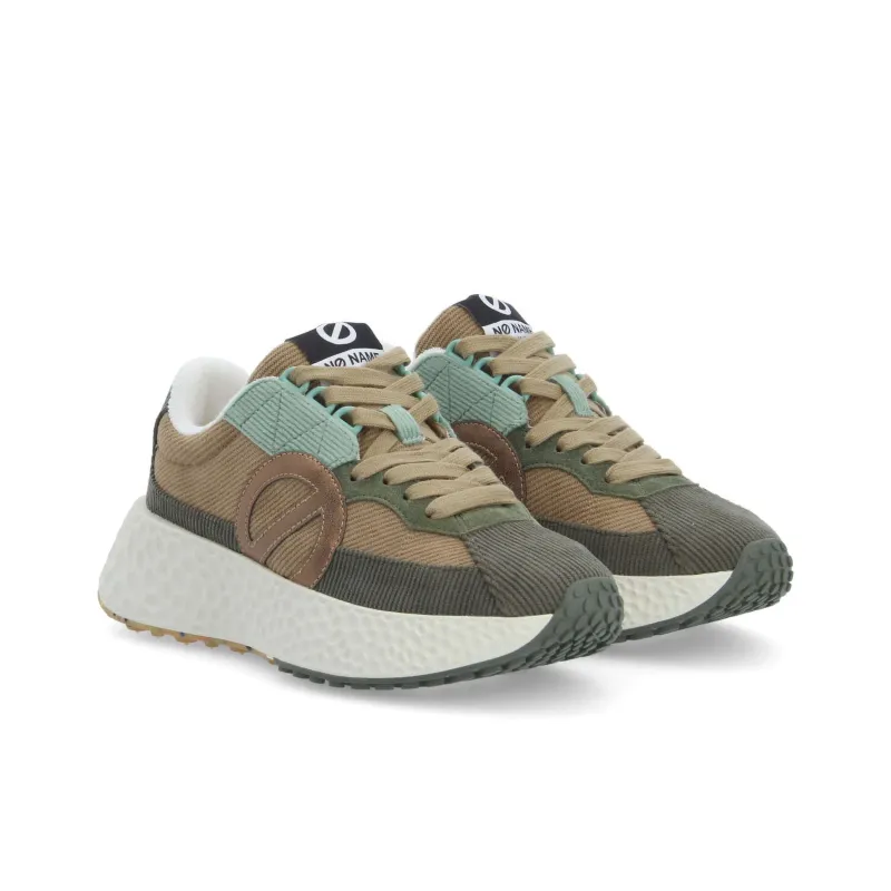 NØ NAME - CARTER JOGGER W - Beige/Vert