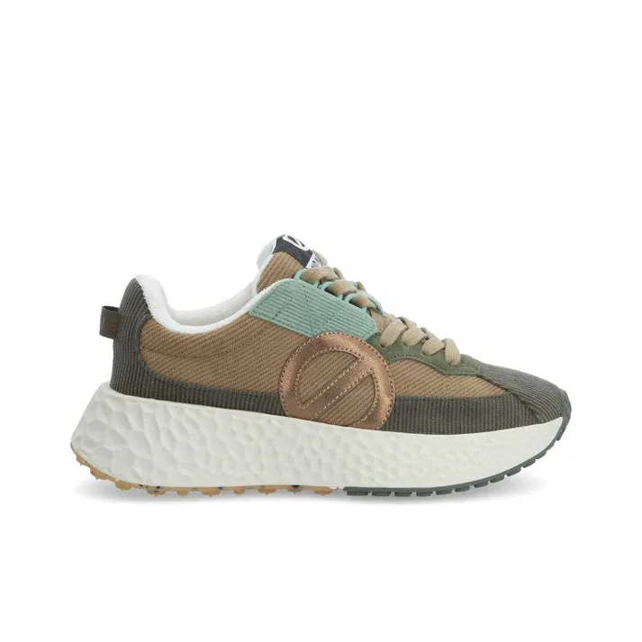 NØ NAME - CARTER JOGGER W - Beige/Vert