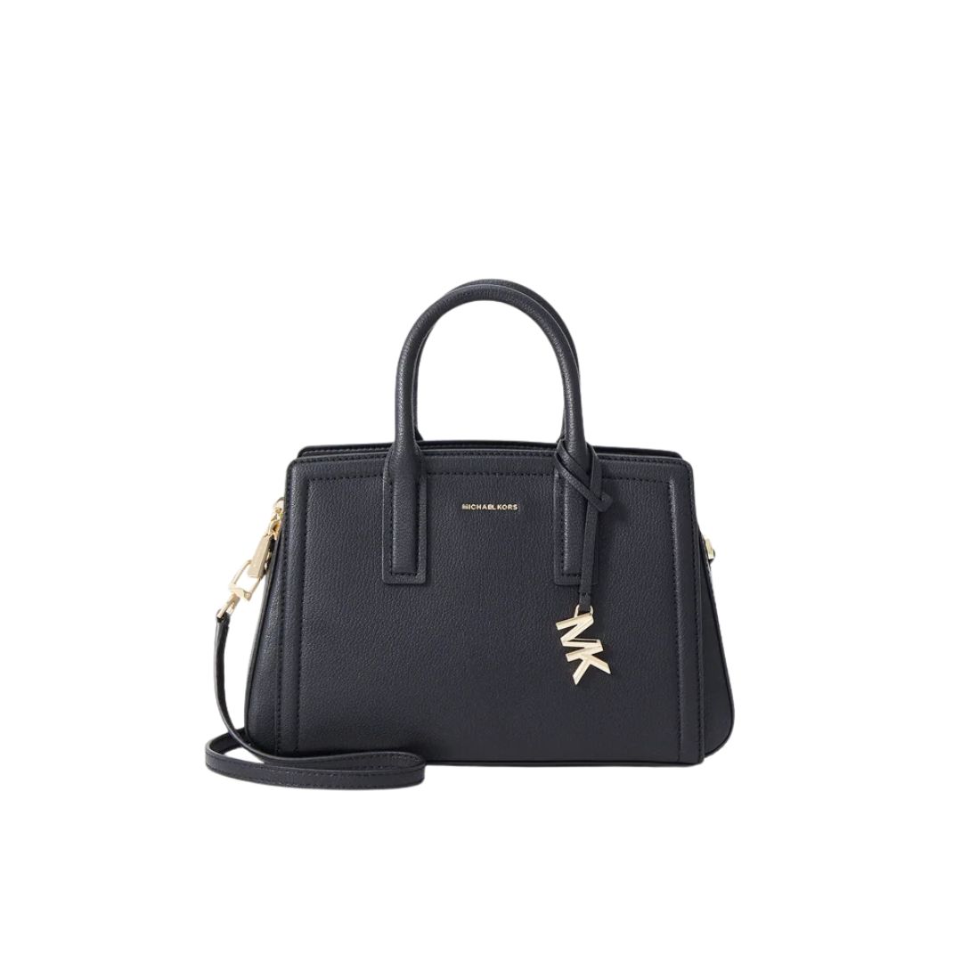 MICHAEL KORS - Laila bauletto con tracolla - Black