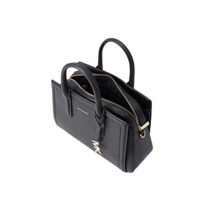 MICHAEL KORS - Laila bauletto con tracolla - Black