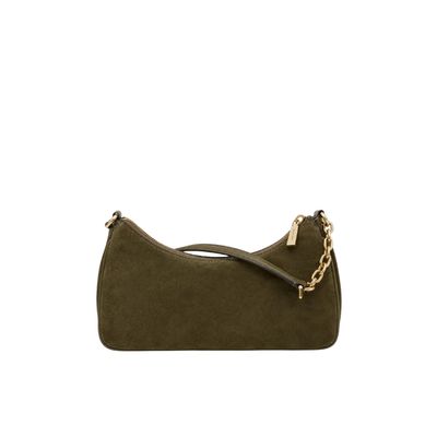 MICHAEL KORS - Nolita in pelle intrecciata - Loden