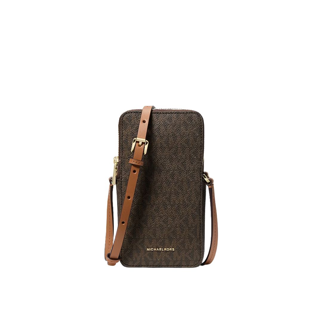 MICHAEL KORS - P.ta Cellulare - Brown/Acorn