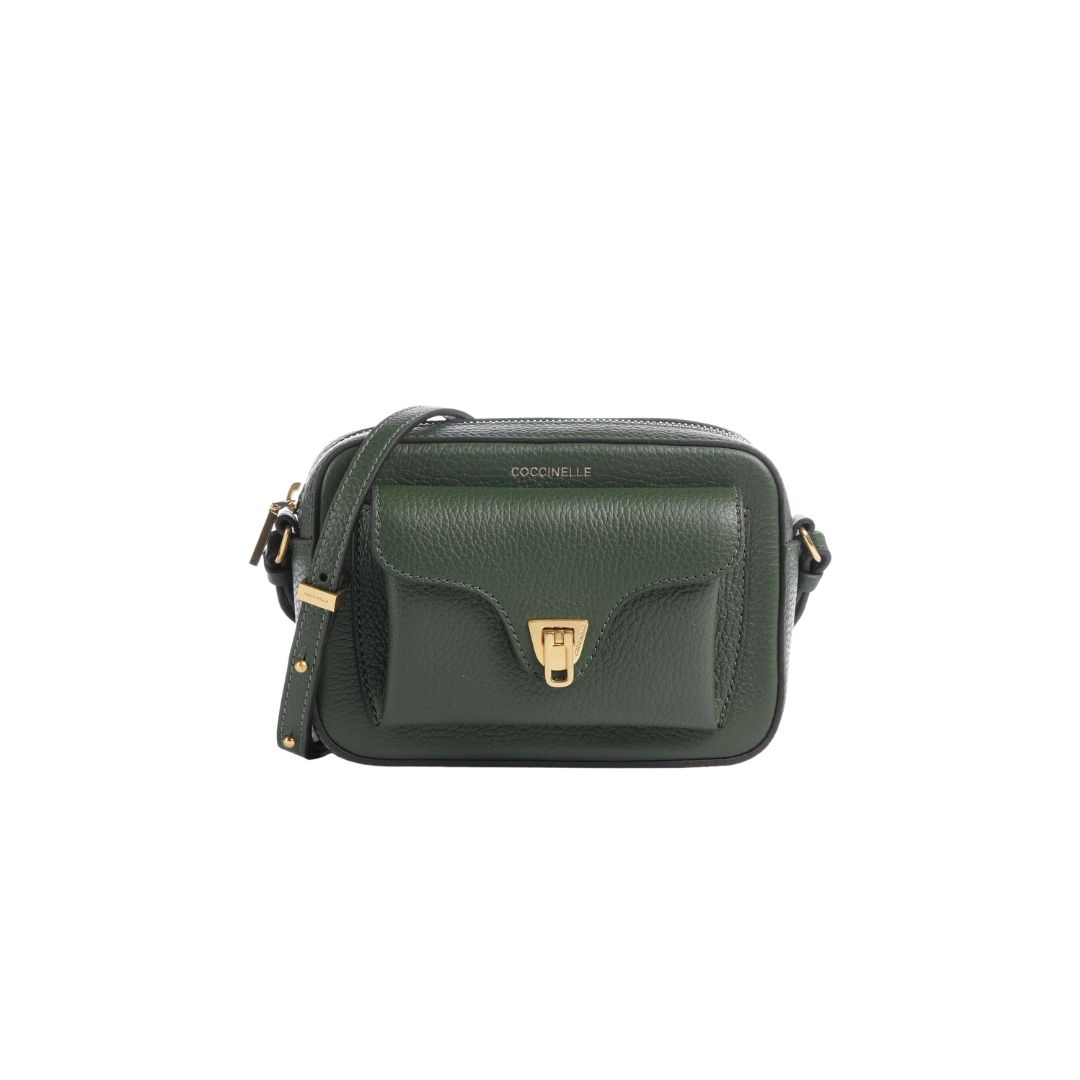 COCCINELLE - Beat Soft Camera Bag small - Garden Green
