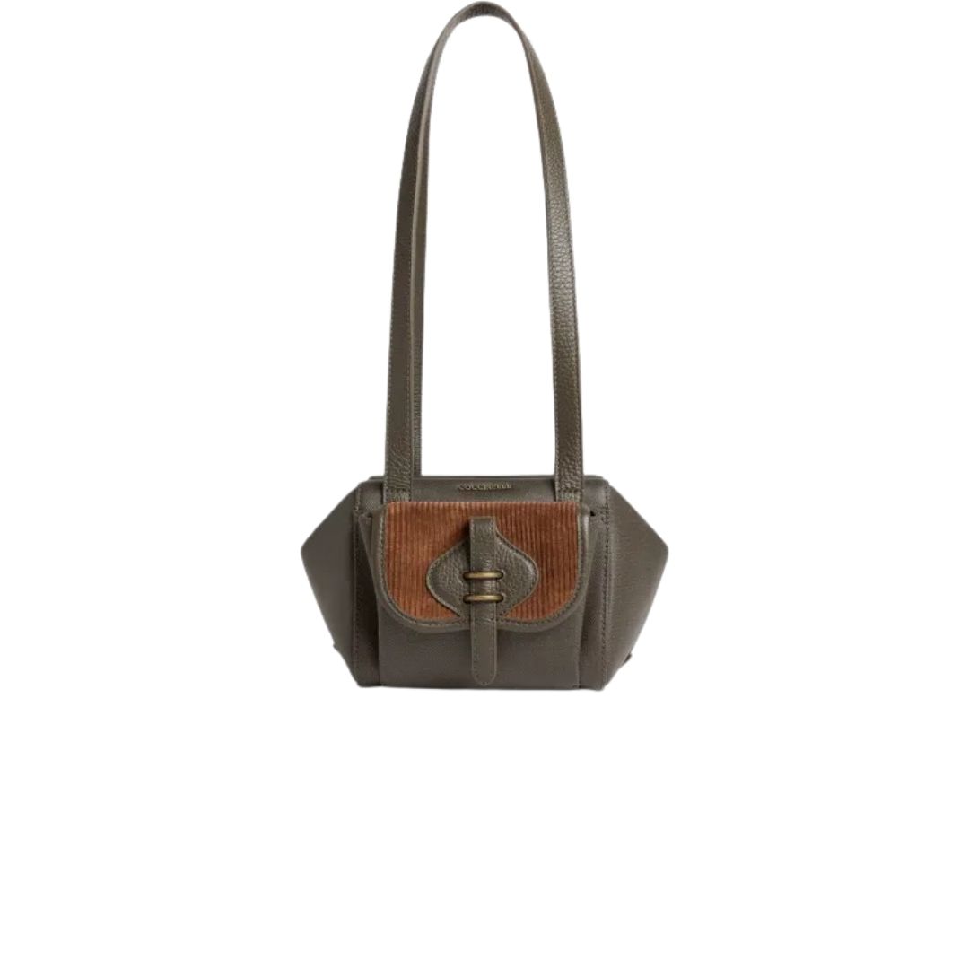 COCCINELLE - Mavery Pocket small - Fango/Cognac COCCINELLE - Mavery Pocket small - Fango/Cognac