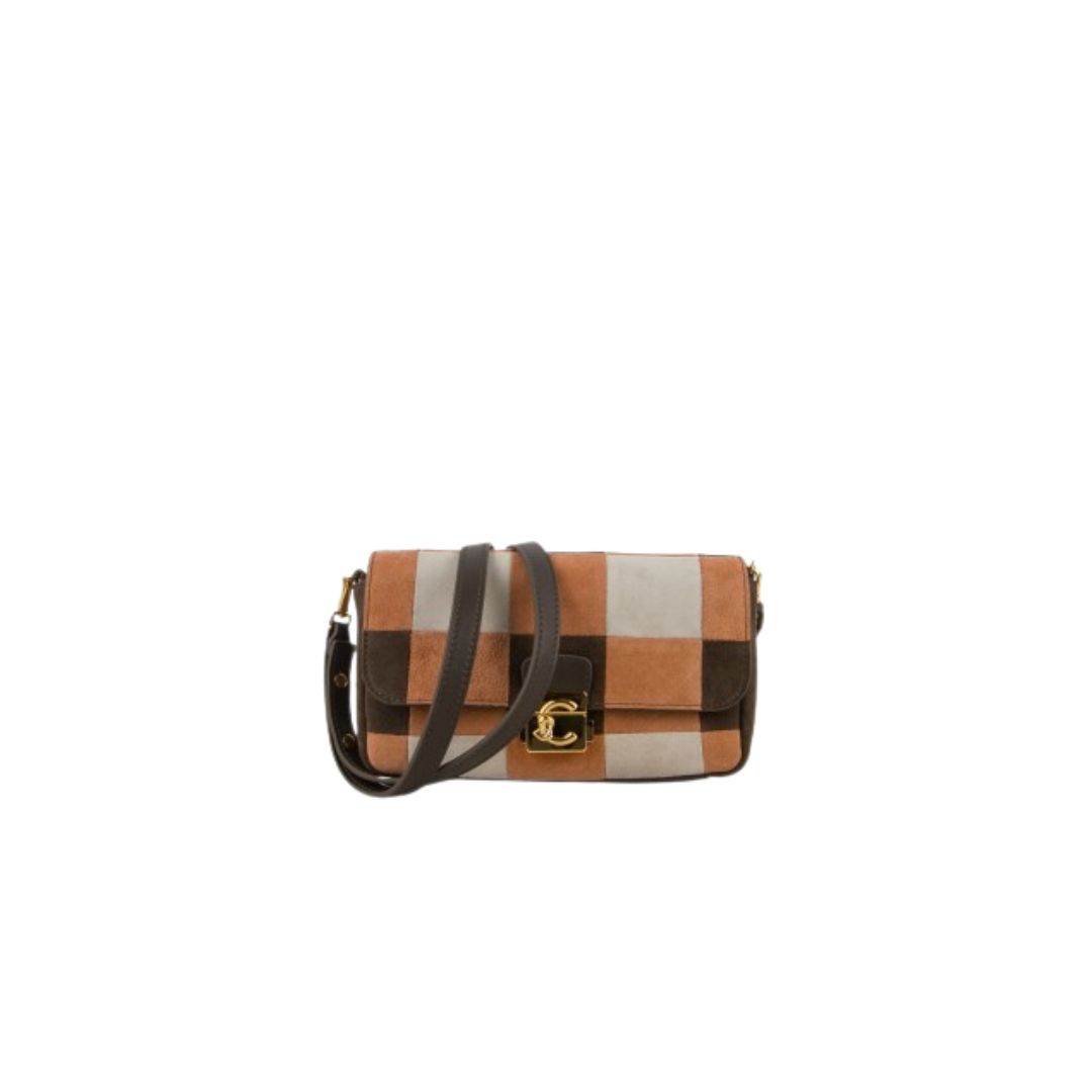 COCCINELLE - C-ME LOCK Mini patchwork- Multi Robin/Fango