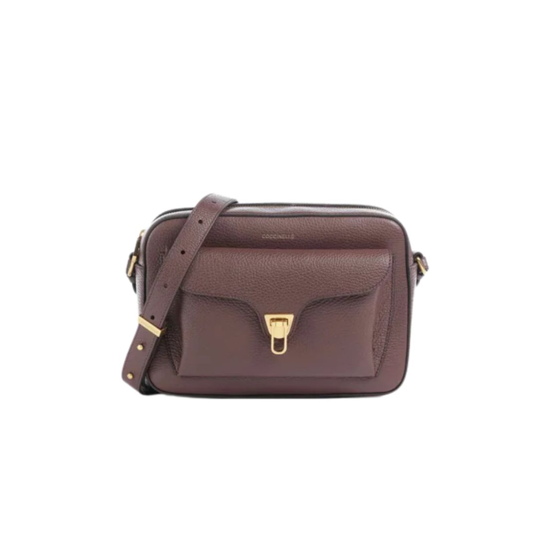 COCCINELLE - Beat Soft Camera Bag Large - Berry