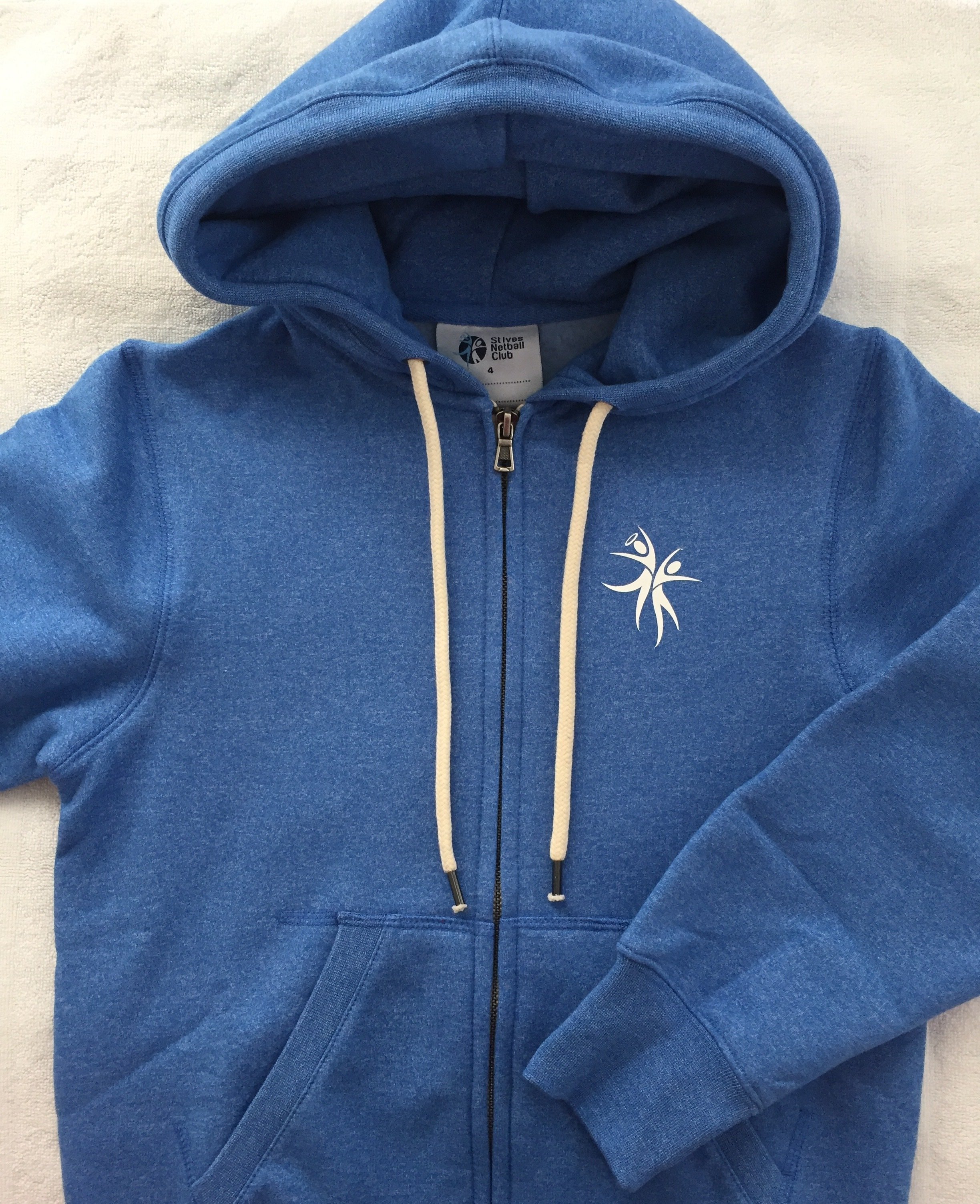 Hoodie St Ives Fleece Blue Hoodie