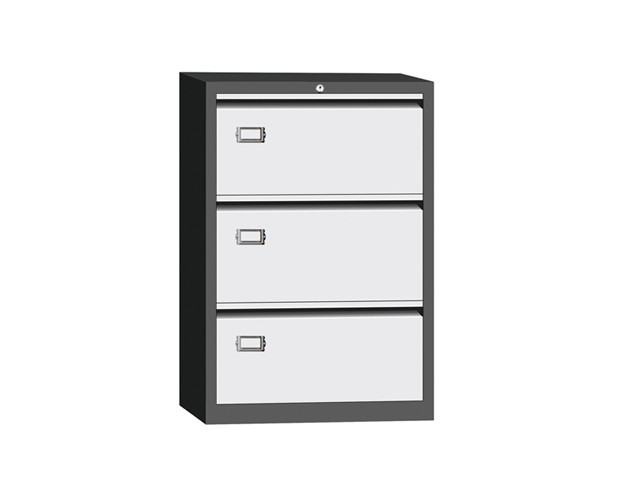 Ofix Lateral 3-Drawer Steel Filing Cabinet