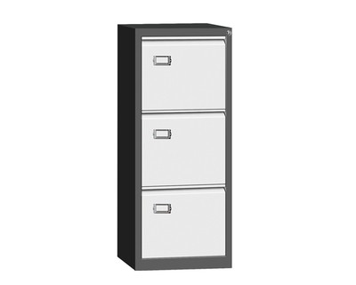 Ofix Vertical 3-Drawer Steel Filing Cabinet Ofix Vertical 3-Drawer Steel Filing Cabinet