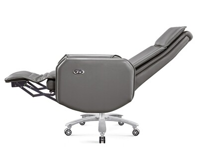 (Sale) Ofix CEO-8 Battery Powered Reclining Office Chair (Gray) (Scratches)