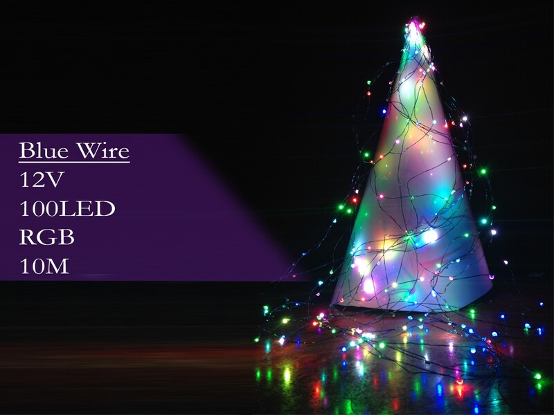 LED Christmas Lights 100Leds, 10Meters