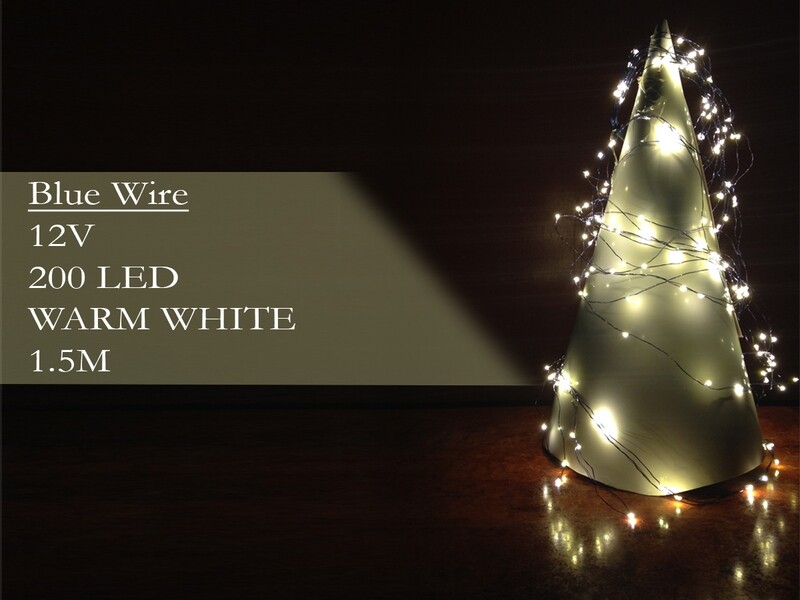 LED Christmas Lights 200Leds, 1.5Meters
