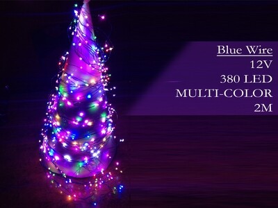 LED Christmas Lights 380Leds, 2Meters