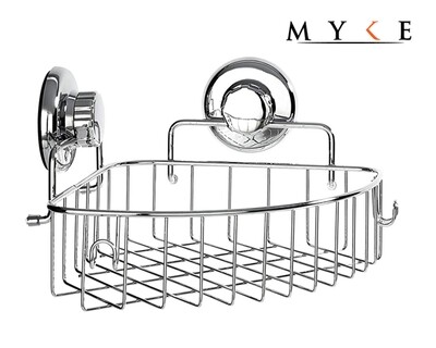 MYKE 73131B Suction Cup Corner Shelf MYKE 73131B Suction Cup Corner Shelf