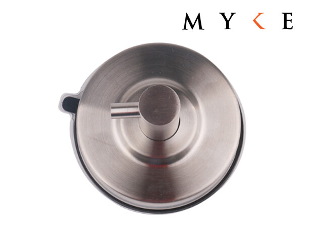 MYKE Suction Cup Stainless Steel Hook