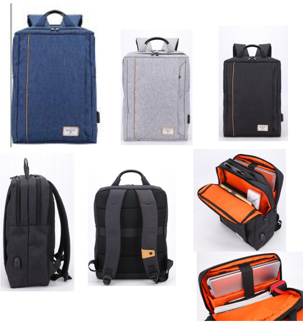 GOLDEN WOLF GB11 BACKPACK (Colors: Black, Blue, Grey)