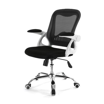 Ofix Deluxe-12 Mid Back Mesh Chair (Pink, Black) Ofix Deluxe-12 Mid Back Mesh Chair (Pink, Black)