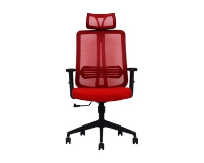 Ofix Korean-102J High Back Mesh Chair (Black, Red) Ofix Korean-102J High Back Mesh Chair (Black, Red)