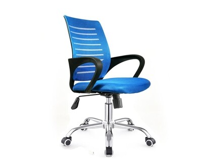 Ofix Deluxe-49 Mid Back Mesh Chair (Blue) Ofix Deluxe-49 Mid Back Mesh Chair (Blue)