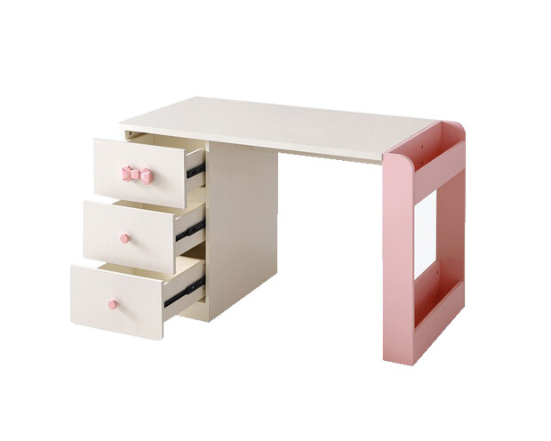 Ofix Olympia Study Table (Chair not Included) (Pink+White)