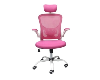 Ofix Premium-30/ 31 High Back Mesh Chair (Pink, Black) Ofix Premium-30/ 31 High Back Mesh Chair (Pink, Black)