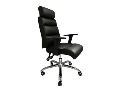 Ofix Premium-15 High Back PU Chair (Brown, Black) Ofix Premium-15 High Back PU Chair (Brown, Black)