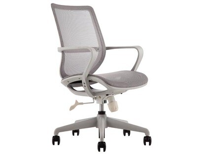 Ofix Korean F14 Mid Back All Mesh Chair (Black, Gray) Ofix Korean F14 Mid Back All Mesh Chair (Black, Gray)