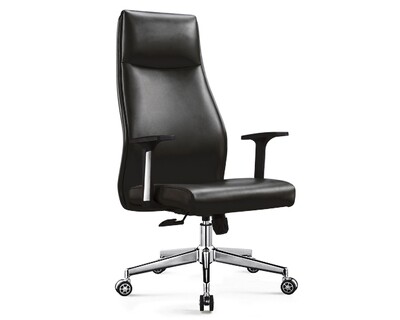 Ofix Premium-7 High Back PU Chair (Black, Gray) Ofix Premium-7 High Back PU Chair (Black, Gray)