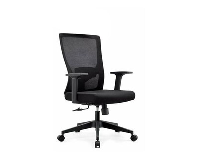 Ofix Korean-100J Mid Back Mesh Chair (Gray, Black) Ofix Korean-100J Mid Back Mesh Chair (Gray, Black)