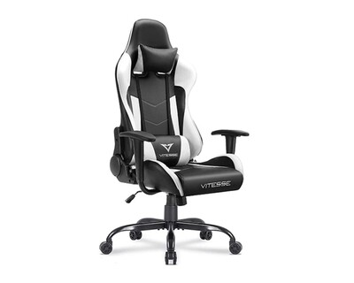 OFX Vitesse Steel Base PU Gaming Chair (Black, Black+Red, Black+White) OFX Vitesse Steel Base PU Gaming Chair (Black, Black+Red, Black+White)
