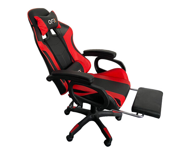 OFX G11 (with Footrest/ Without Footrest) Gaming Chair   (Red, Black+Red, Pink+White)