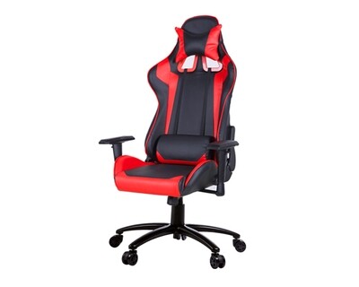 OFX Gideon Steel Base Gaming Chair (Black, Black+Red, White+Pink)