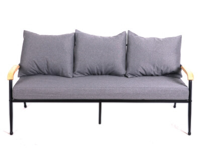 Flotti Canaan Metal Sofa 3-Seater (Purple, Pink, Grey) Flotti Canaan Metal Sofa 3-Seater (Purple, Pink, Grey)