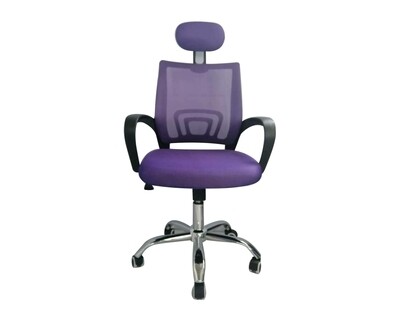 Ofix Deluxe-5H High Back Mesh Chair (Purple, Pink) Ofix Deluxe-5H High Back Mesh Chair (Purple, Pink)