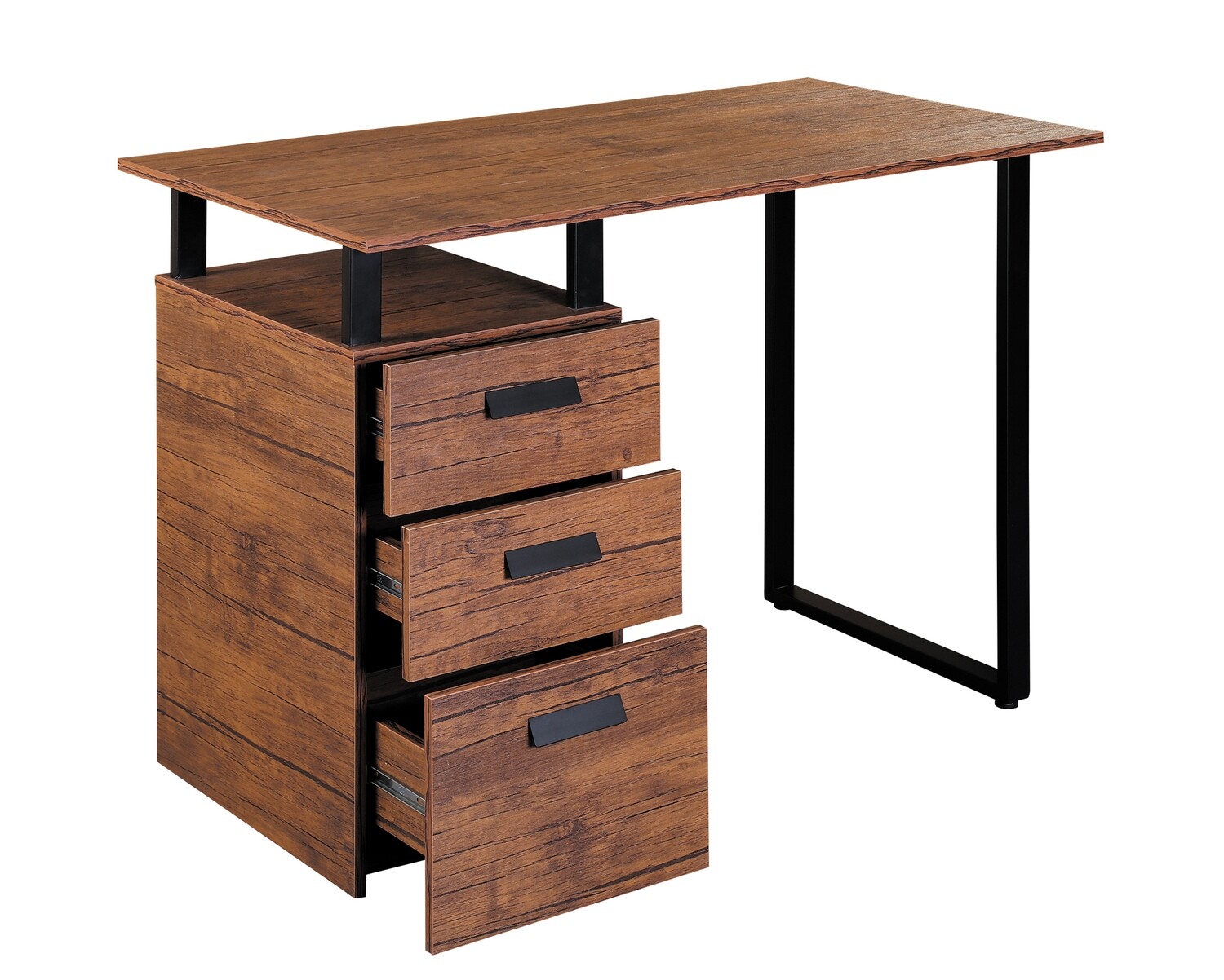 Ofix 110 Desk (110x60) Computer Desk (Ash, Brown)