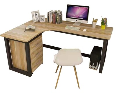 Ofix 701 Desk L-Shape Computer Desk (Drawer & Chair Not Included) Ofix 701 Desk L-Shape Computer Desk (Drawer & Chair Not Included)