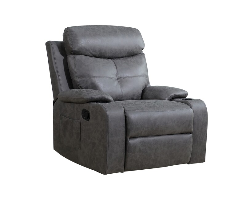 Flotti Cinema V1 Recliner (No Rocking and Swivel) (Gray) Flotti Cinema V1 Recliner (No Rocking and Swivel) (Gray)