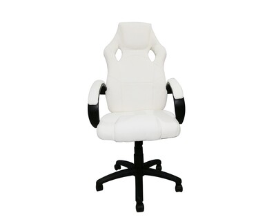 OFX Deluxe-53 High Back PU Gaming Chair (White) OFX Deluxe-53 High Back PU Gaming Chair (White)