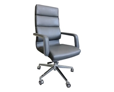 Ofix Premium-41 High Back PU Chair (Grey) Ofix Premium-41 High Back PU Chair (Grey)