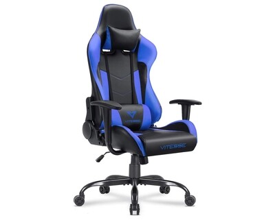 OFX Vitesse Steel Base Gaming Chair (Black, Black+Red, Black+Blue) OFX Vitesse Steel Base Gaming Chair (Black, Black+Red, Black+Blue)