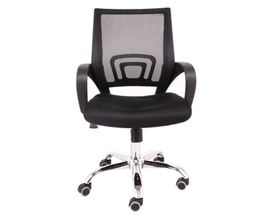 Ofix Deluxe-5 Mid Back Mesh Chair (Black, Pink) Ofix Deluxe-5 Mid Back Mesh Chair (Black, Pink)