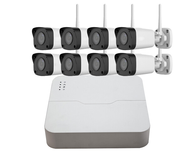 Qube Wireless NVR CCTV Kit 8ch 1080P