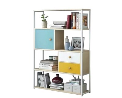 Ofix Aliyah Wooden Bookshelf (White) Ofix Aliyah Wooden Bookshelf (White)