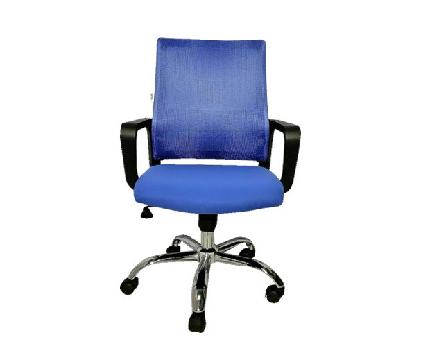 Ofix Deluxe-8 Mid Back Mesh Chair (Black, Blue, Maroon, Red, Grey, Maroon Back+Red Seat, Blue+Grey, Orange, Black+Yellow Green, Black+Green)