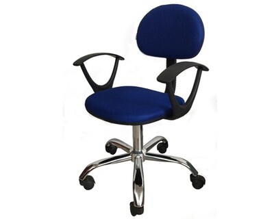 Ofix Deluxe-17A with Arm Rest, Mid Back Mesh Chair (Blue) Ofix Deluxe-17A with Arm Rest, Mid Back Mesh Chair (Blue)