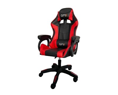 OFX Aaron Gaming Chair (Black, Pink+White, Red+Black) OFX Aaron Gaming Chair (Black, Pink+White, Red+Black)